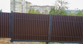 Купить распашные ворота из штакетника Химки, цена от 2749 руб.