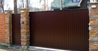 Купить откатные ворота консольные Химки, цена от 2800 руб.